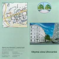 Obytná zóna Lihovarská, leták